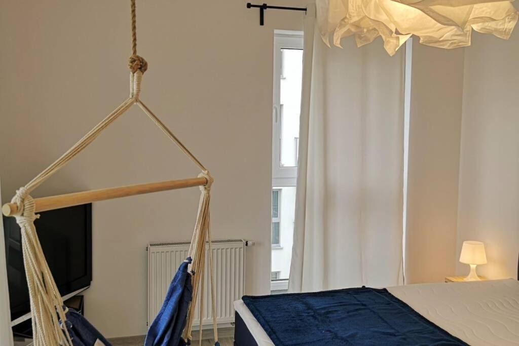 The Blue Apartment Гданськ Екстер'єр фото