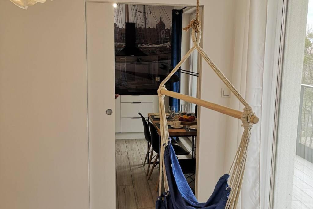 The Blue Apartment Гданськ Екстер'єр фото