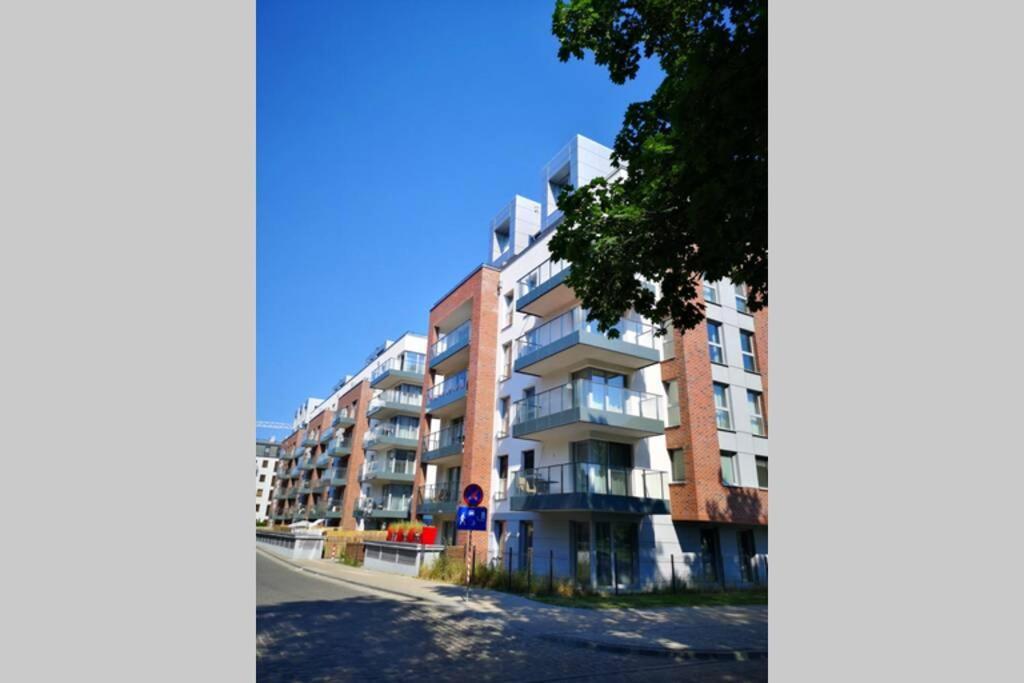 The Blue Apartment Гданськ Екстер'єр фото